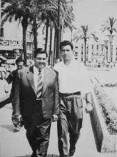 with Mustafa in el Bourj early 1960s